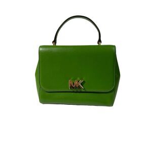 Michael Kors Lime Green Handbag with Removable Strap